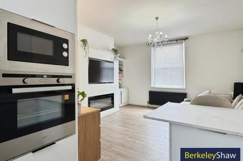 Kitchen to living area