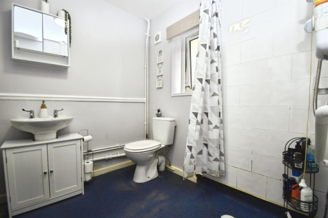 Downstairs shower room