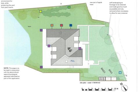 SCALED PLAN OF NEW BUILD HOUSE: