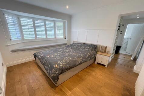 Bedroom with dressin