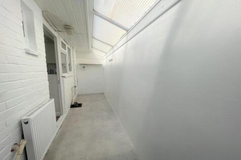 Utility room off the