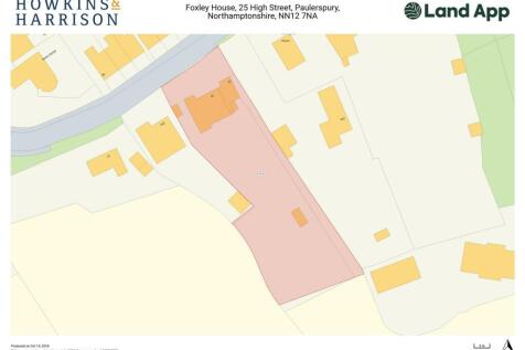 Land App-Foxley House, 25 High Street