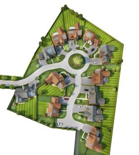 Site plan Foxcote Fields