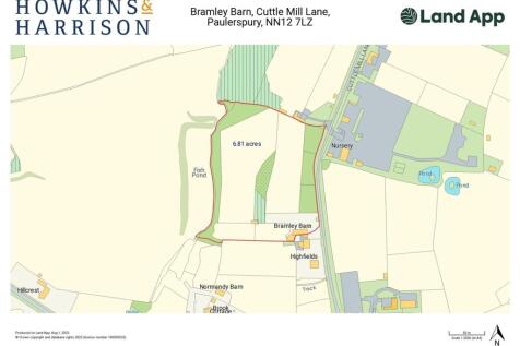 LandApp Bramley Barn, Cuttle Mill Lane, Paulerspur
