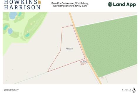 LandApp- Barn for conversion with acreage,. Whittl