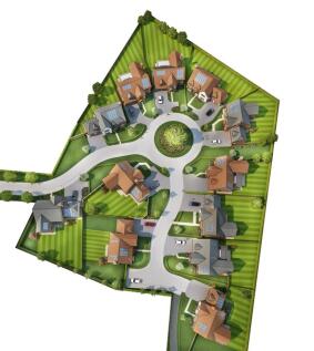 Site plan Foxcote Fields
