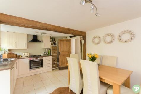 Modernised kitchen with dining area