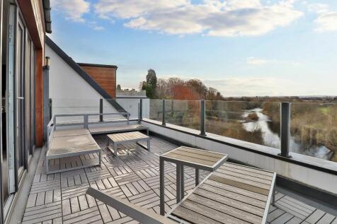 View from top floor balcony