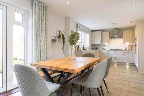 Sociable open plan kitchen diner