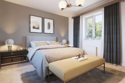 Main bedroom with lots of storage space