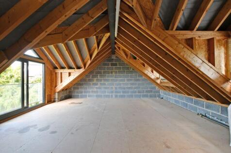Loft above Garage. Potential!
