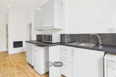 Kitchen, Living and Bedroom area