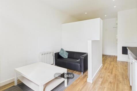 Kitchen, Living and Bedroom area