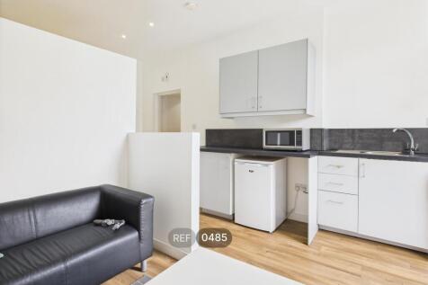 Kitchen, Living and Bedroom area