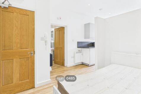 Kitchen, Living and Bedroom area