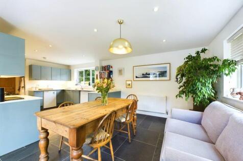 dining area and kitchen