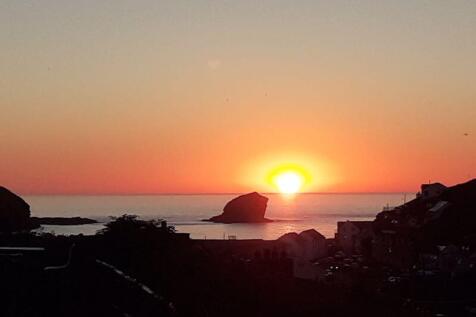 sunset view of Portreath