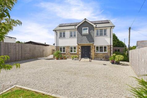 Exterior and gravelled parking