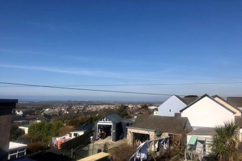 distant sea views from rear elevation