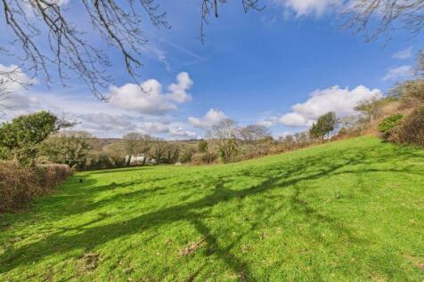 field looking towards house 