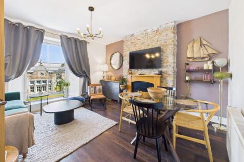 top flat living room