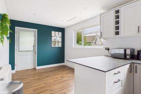 kitchen to dining area