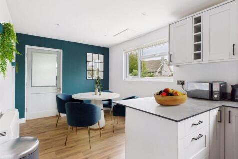 kitchen to dining area