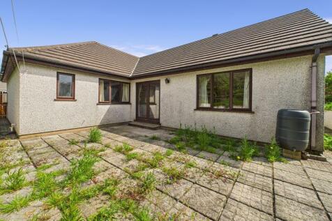 rear elevation and patio