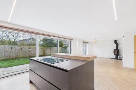 kitchen/dining/living area