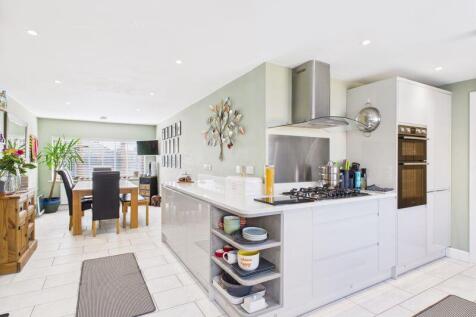 kitchen to dining area