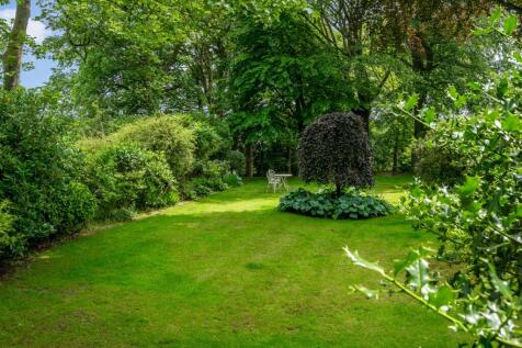 Sweeping Lawn and Gardens