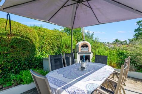 BBQ Oven and Dining Area