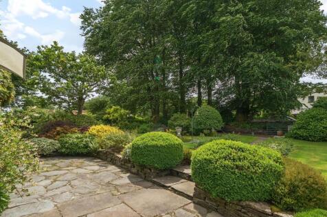 Patio Across Garden