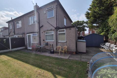 Rear of property