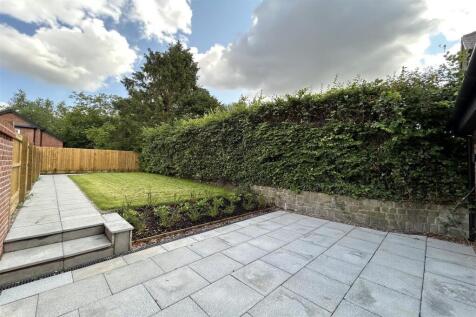 Rear garden