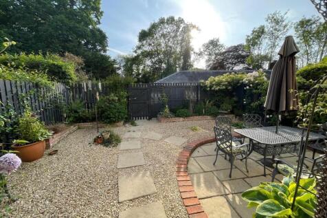 Rear garden