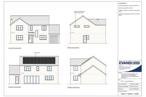 Proposed Elevations Plot 1