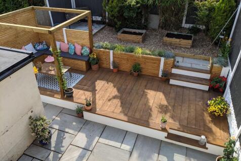 Rear Garden In Summer