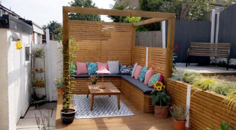 Rear Garden In Summer