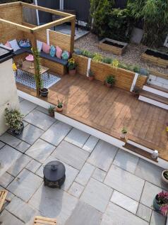 Rear Garden In Summer