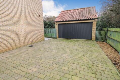 Garage and driveway