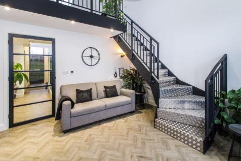 Stairs To Mezzanine