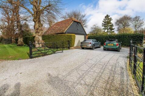 Garage and driveway