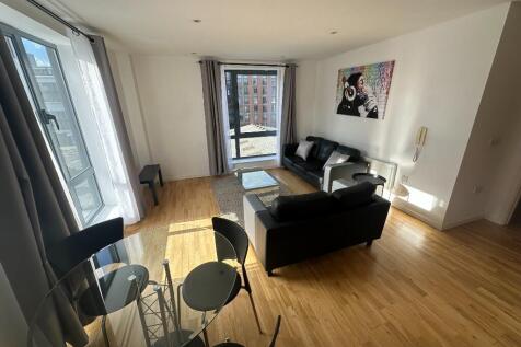 living space/kitchen