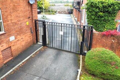 Gated entrance 