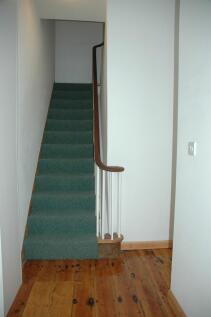 nook for desk at bottom of stairs
