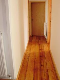 Hallway looking towards shower room