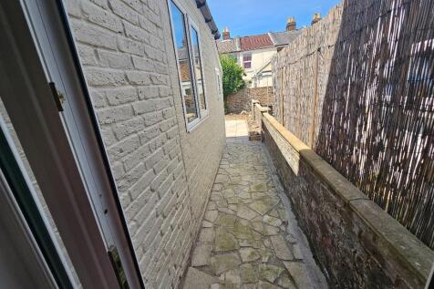 rear door to garden