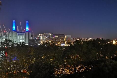 VIEW AT NIGHT FROM BALCONY