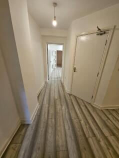 Hallway into kitchen